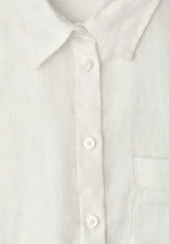 Linnen blouse met 3/4 mouwen