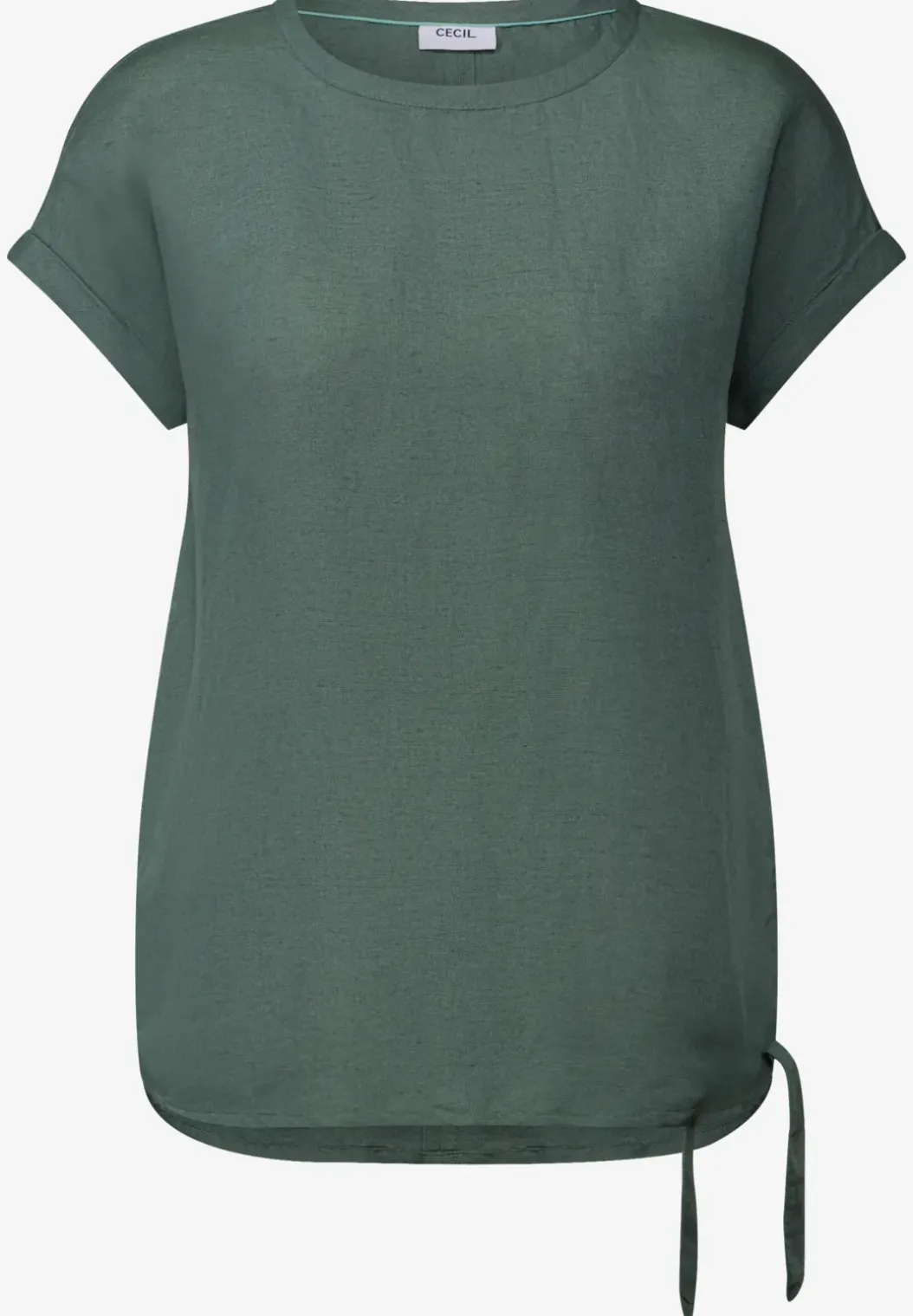 Linnen blouse met knopen