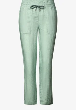 Linnen broek in casual pasvorm