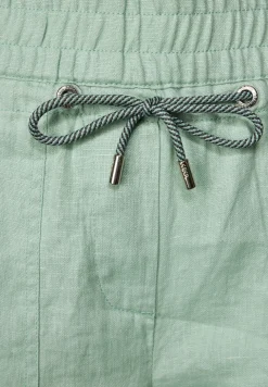Linnen broek in casual pasvorm