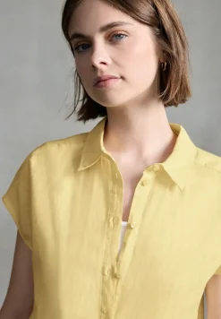 Linnen mix overhemd blouse