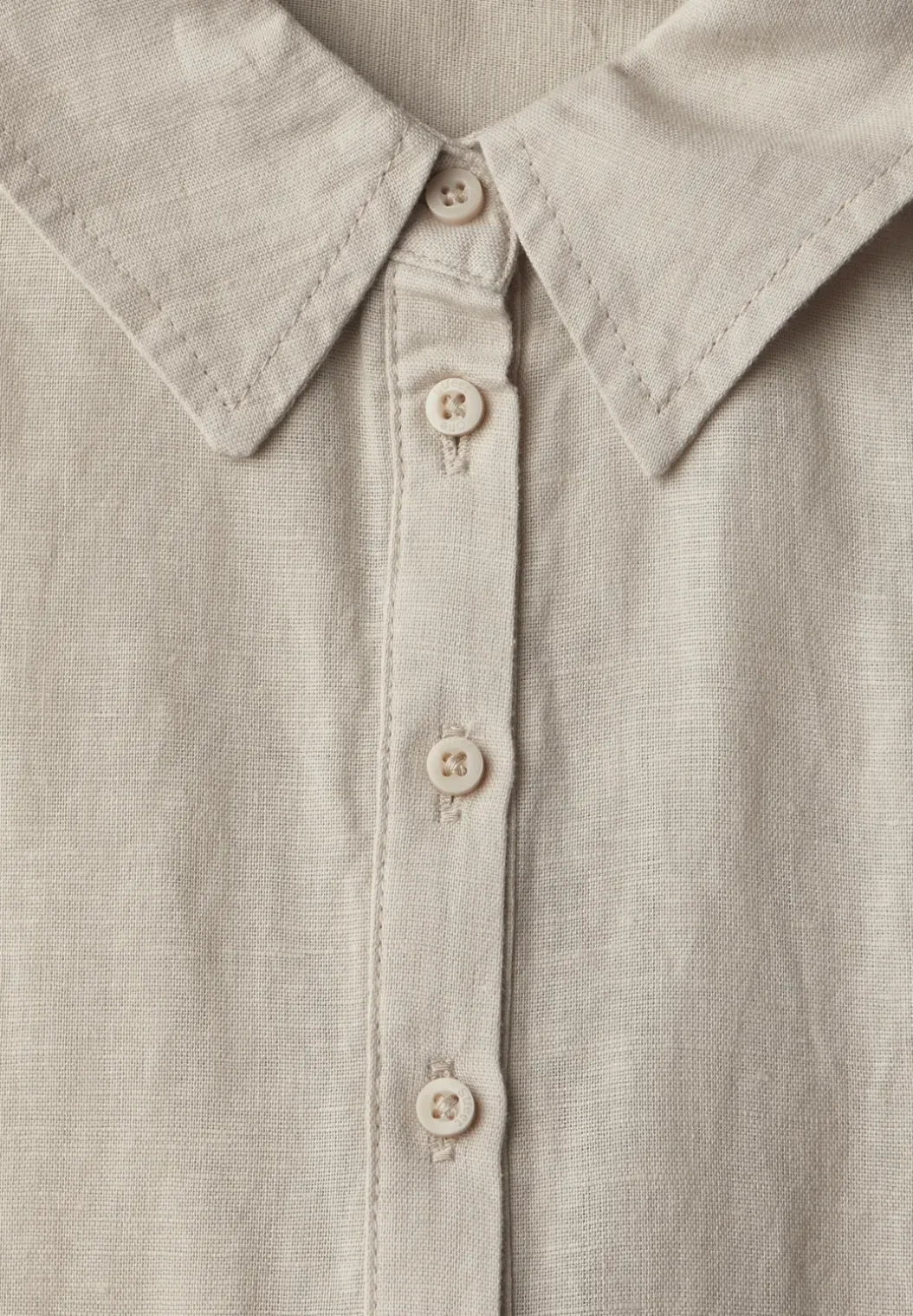Linnen mix overhemd blouse