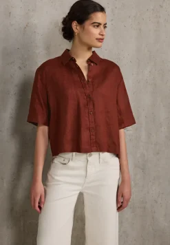 Linnen overhemd blouse
