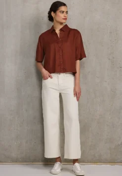 Linnen overhemd blouse