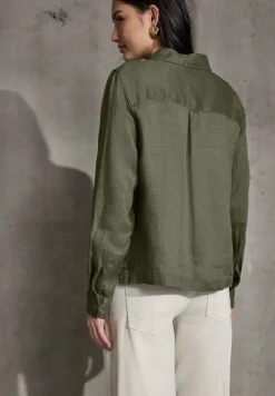 Linnen overhemd blouse
