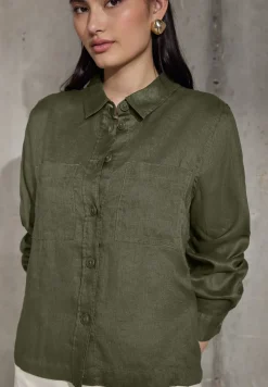 Linnen overhemd blouse