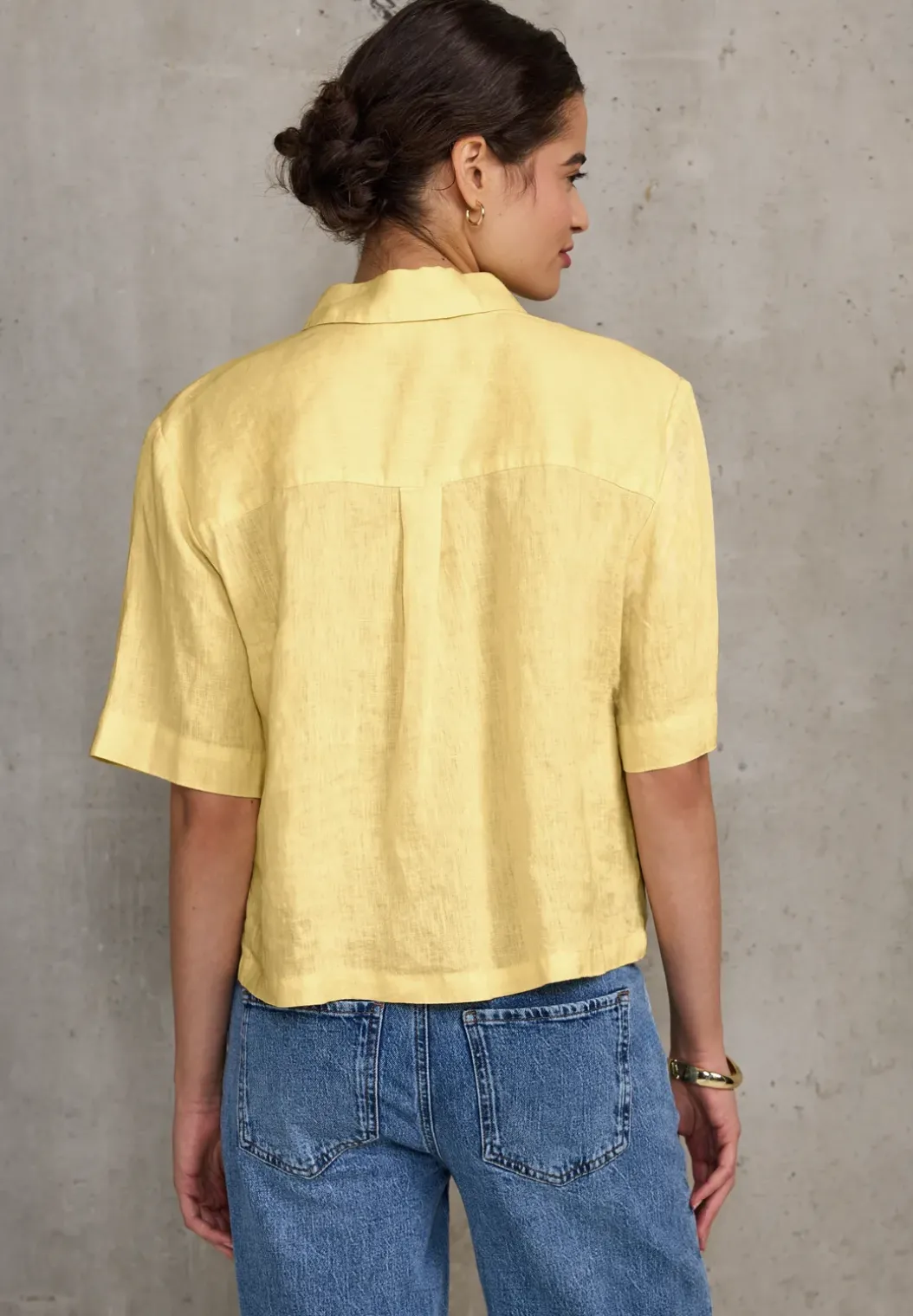 Linnen overhemd blouse