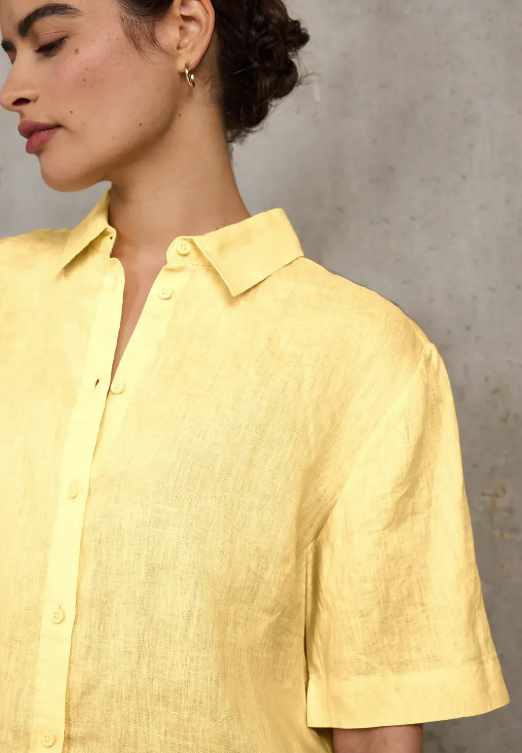 Linnen overhemd blouse