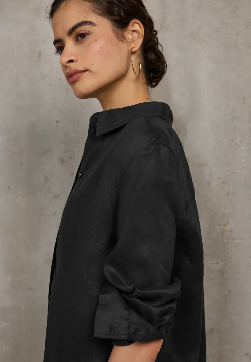 Linnen overhemd blouse