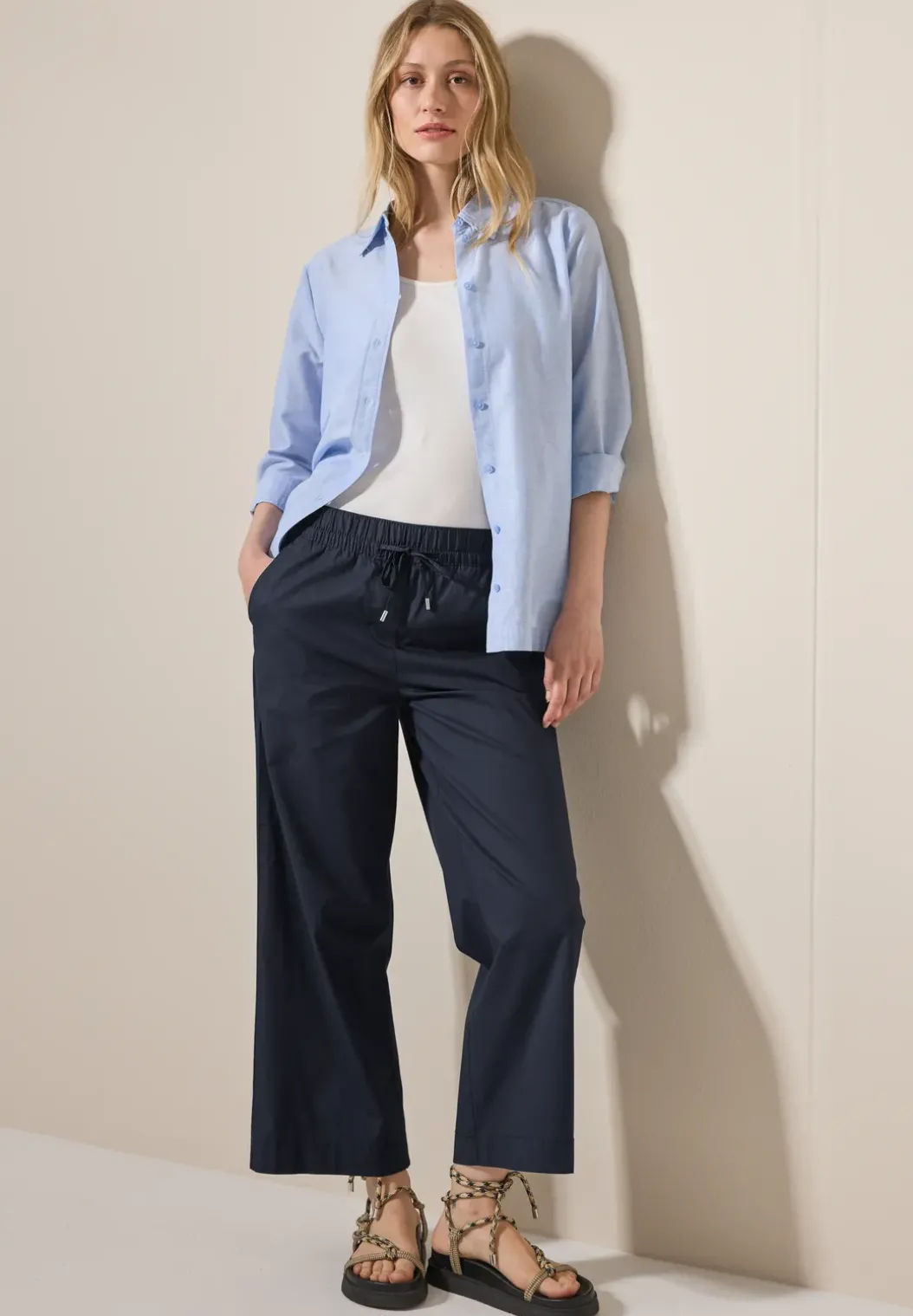 Loose fit 7/8-broek
