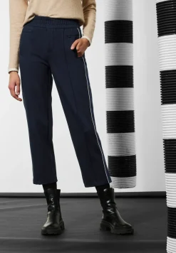 Loose fit broek met colourblock