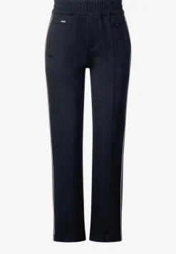 Loose fit broek met colourblock