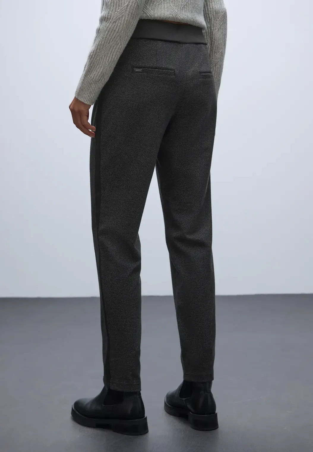 Loose Fit broek met tape