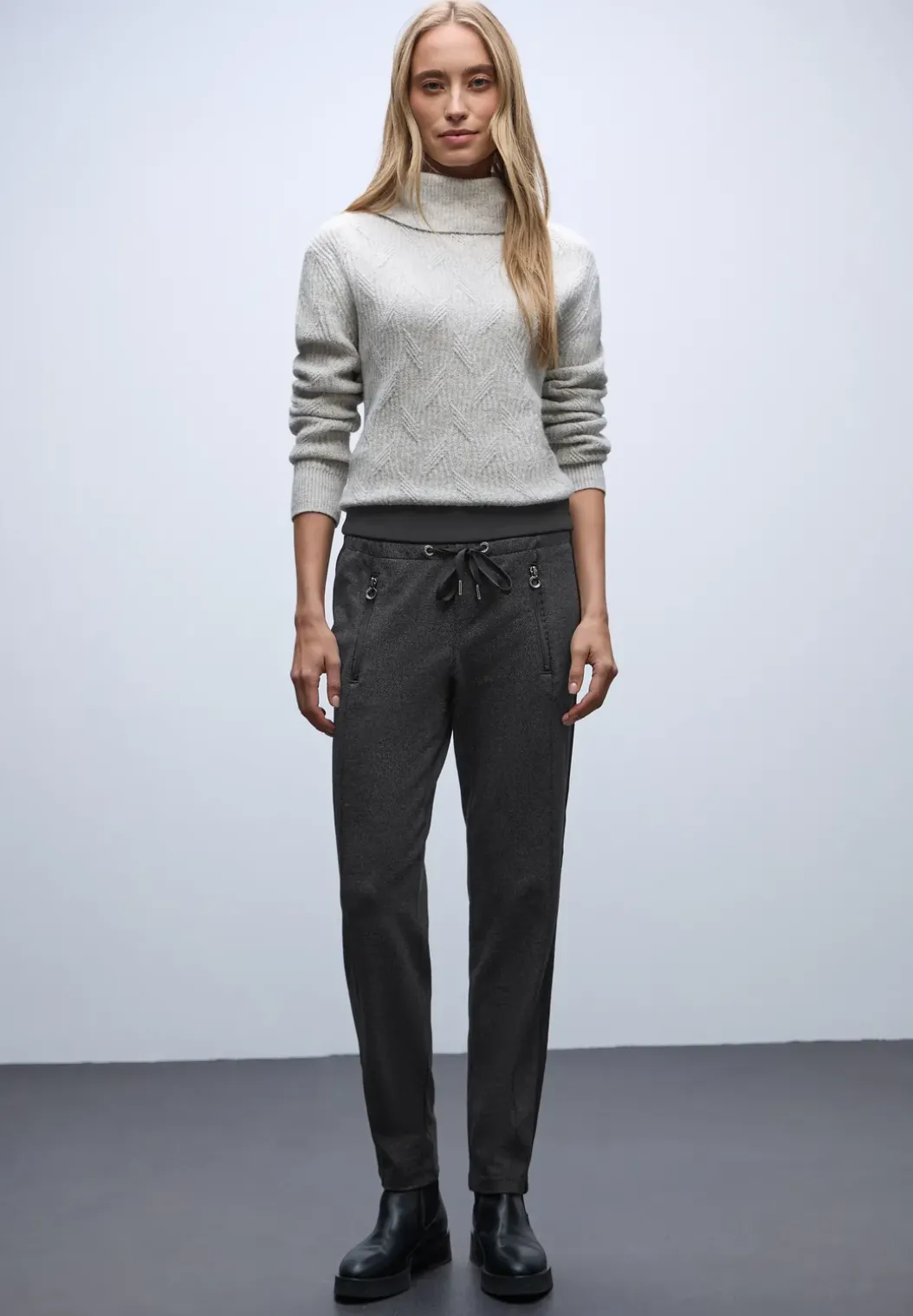 Loose Fit broek met tape