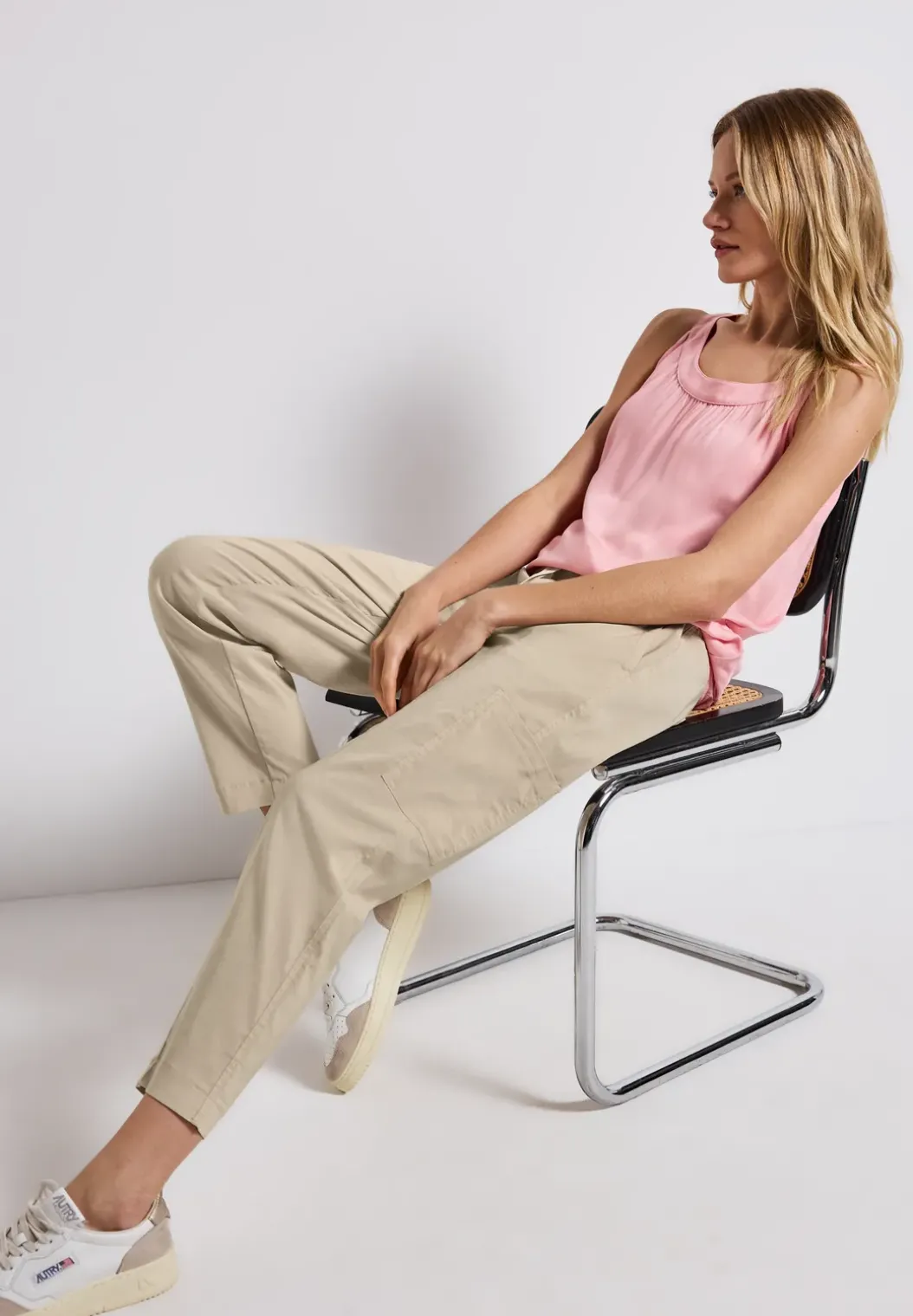 Loose Fit broek met zakken