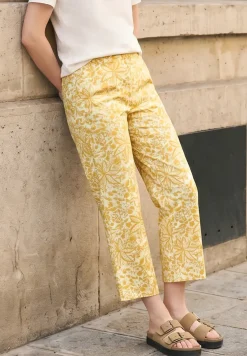 Loose Fit culottes met bloemenpatroon