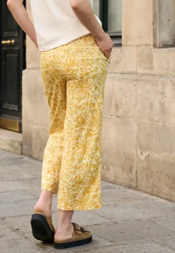 Loose Fit culottes met bloemenpatroon