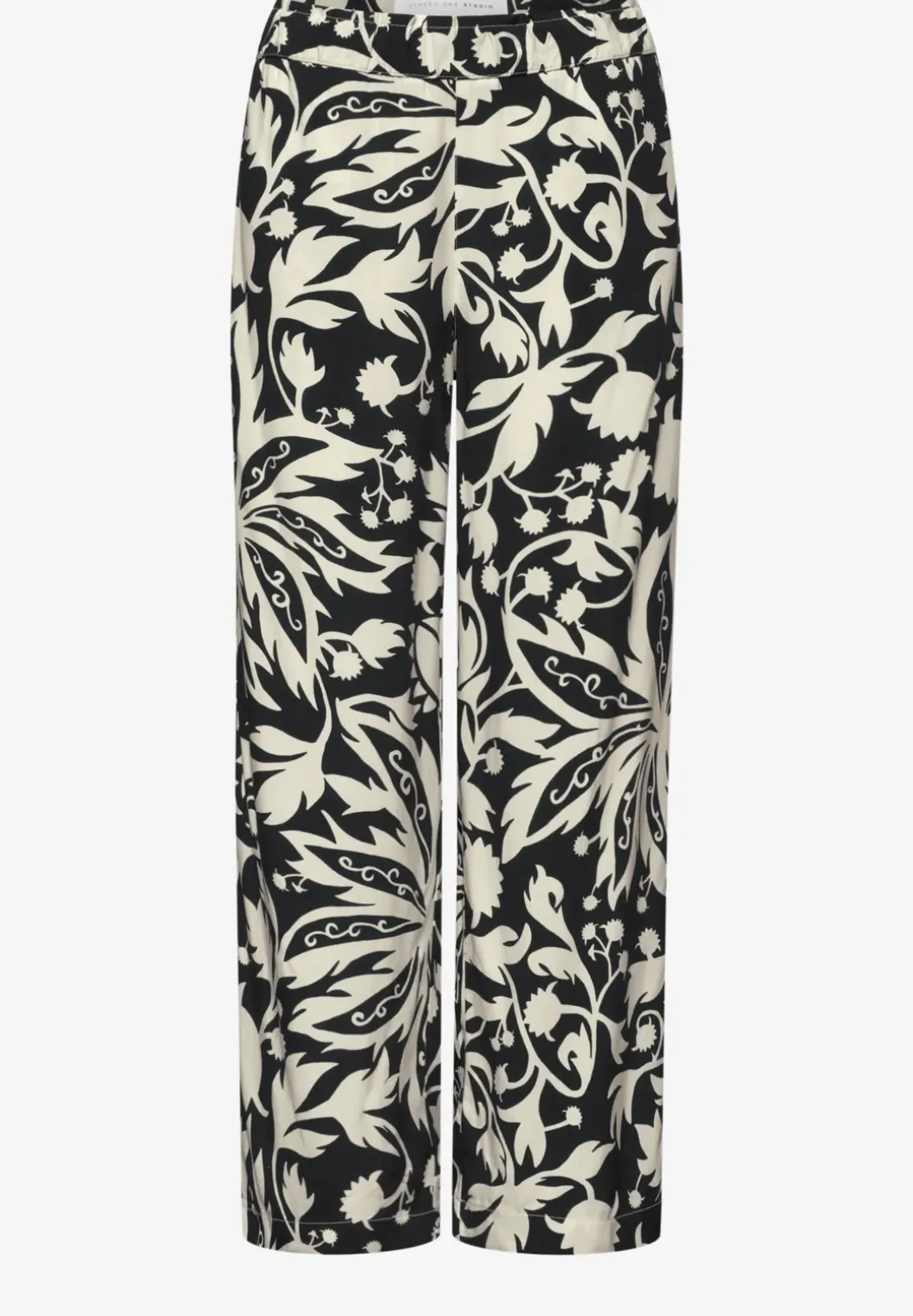 Loose Fit culottes met bloemenpatroon