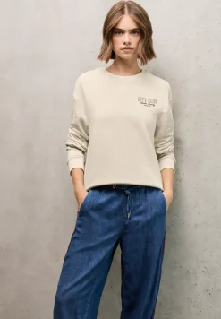 Loose Fit Sweat met rugprint
