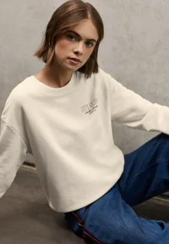 Loose Fit Sweat met rugprint