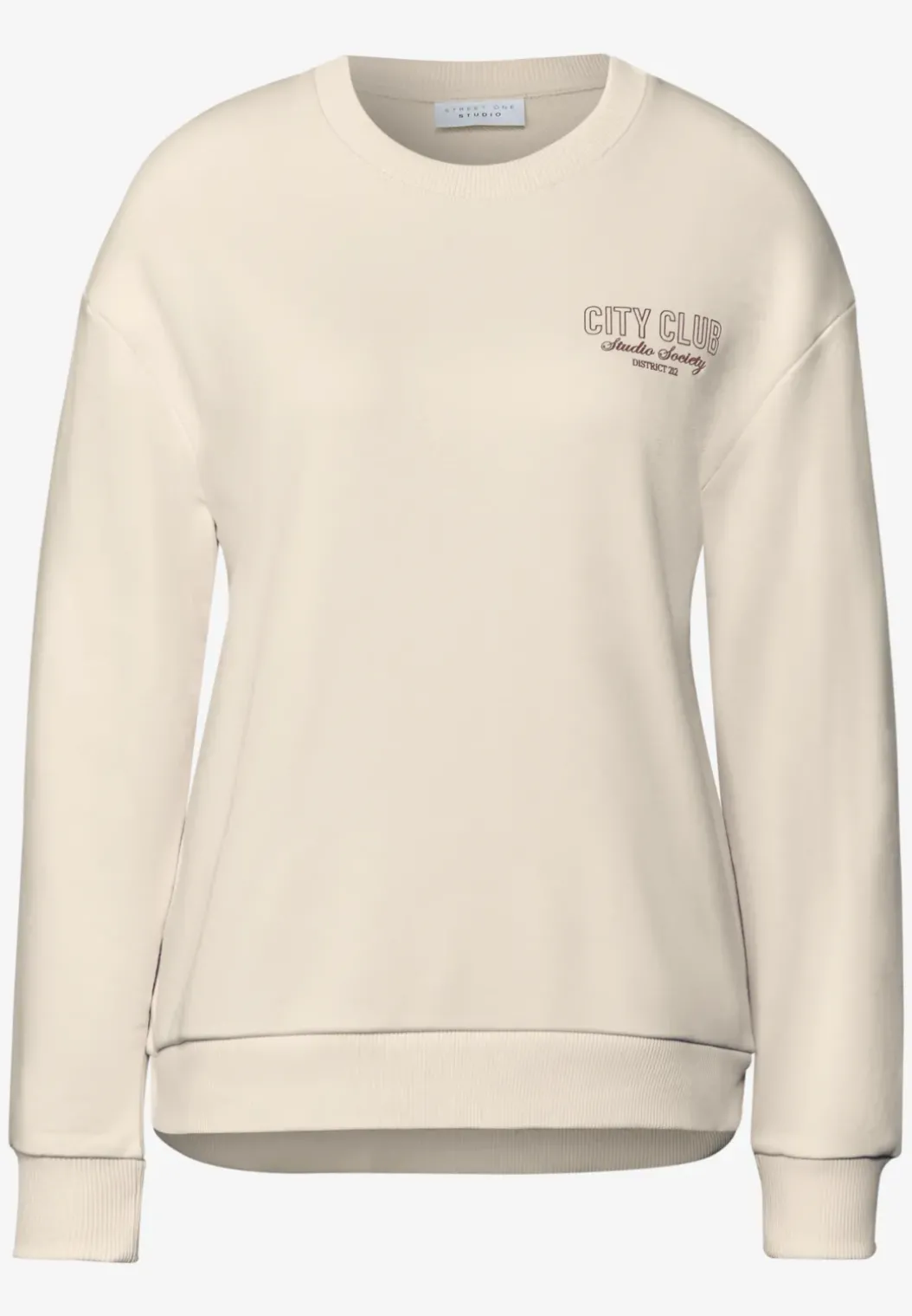 Loose Fit Sweat met rugprint