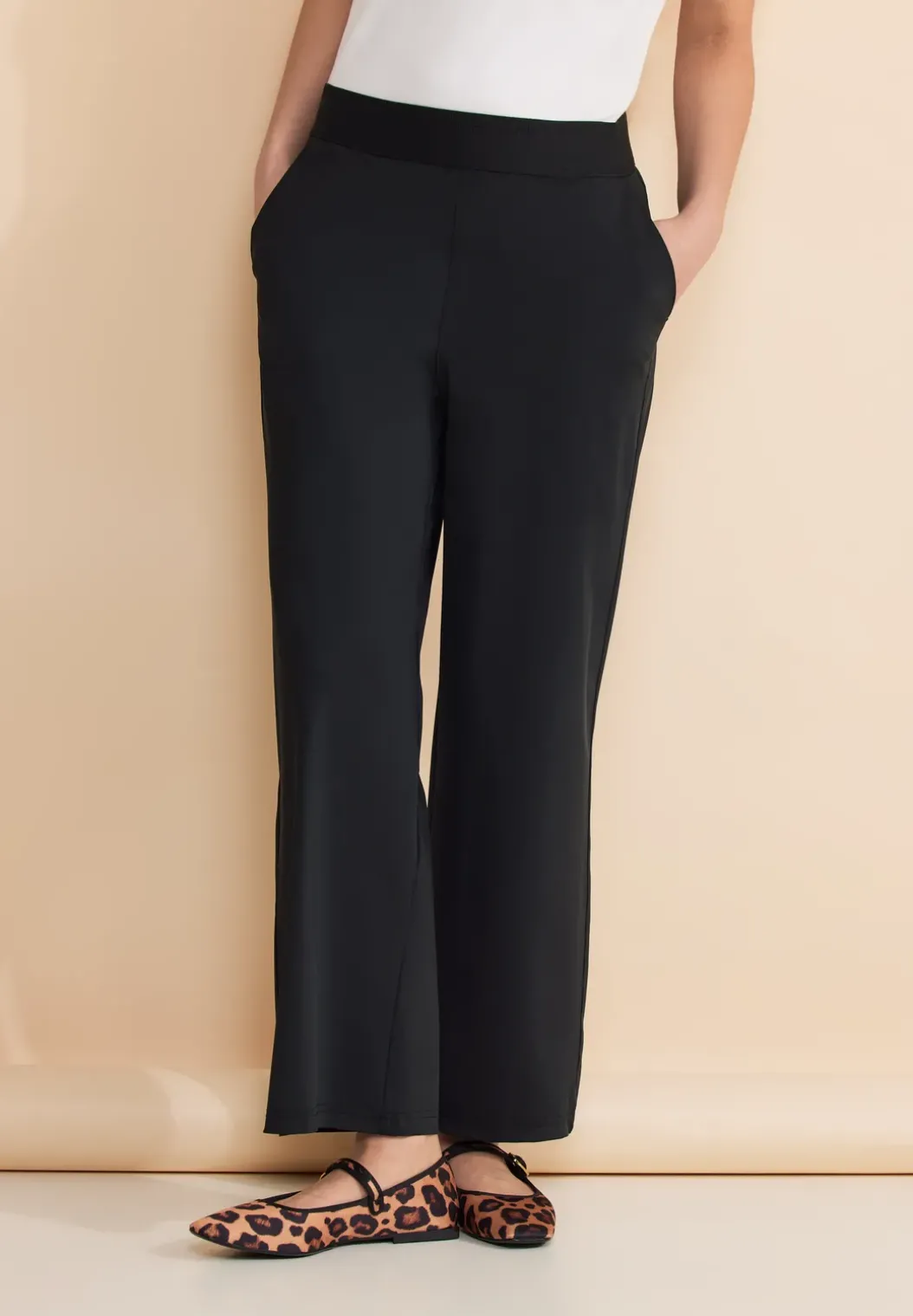 Loose fit travelware broek