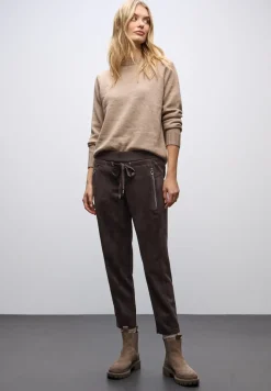 Loose Fit velours broek