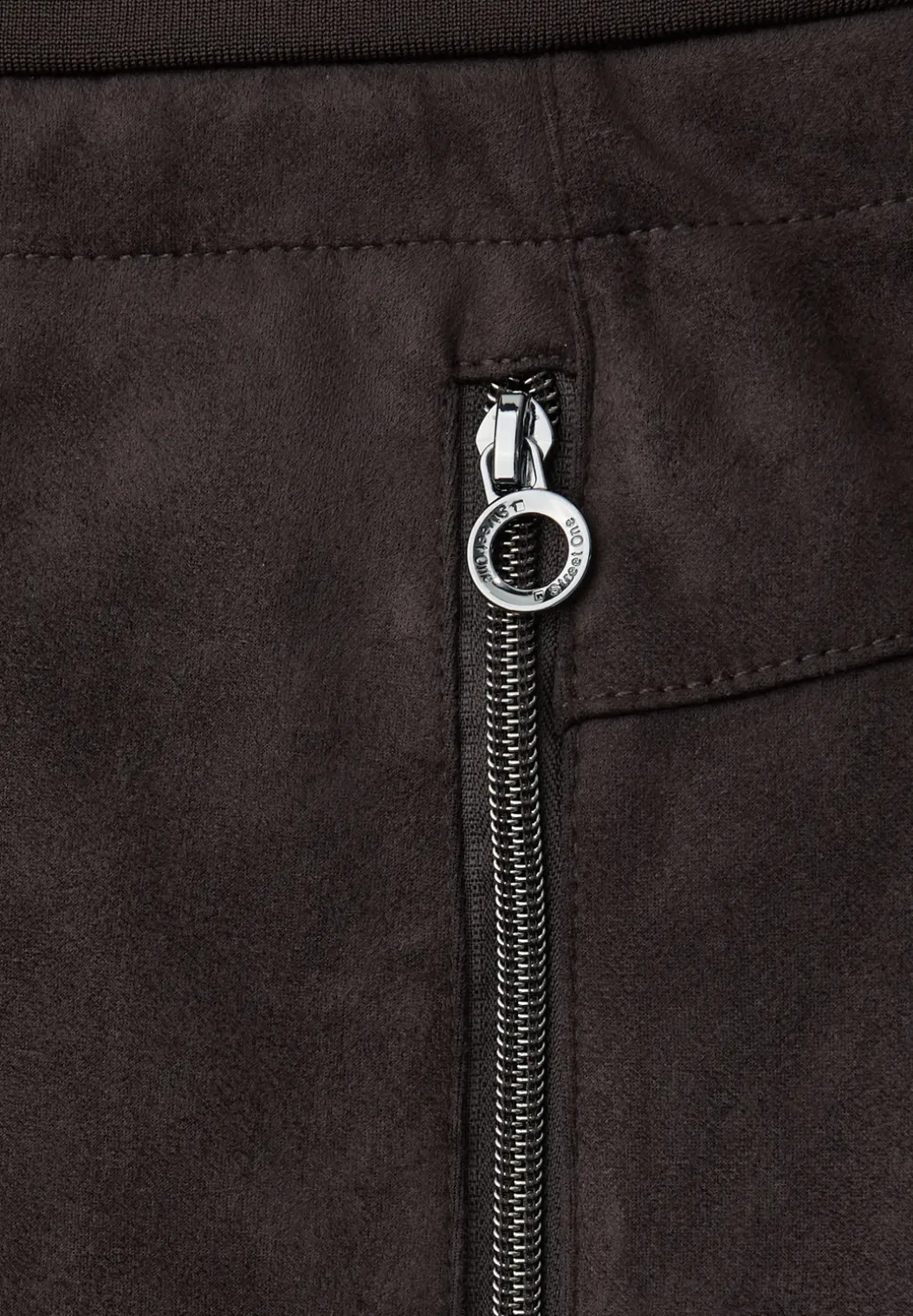 Loose Fit velours broek