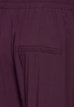 Loose fit viscose broek