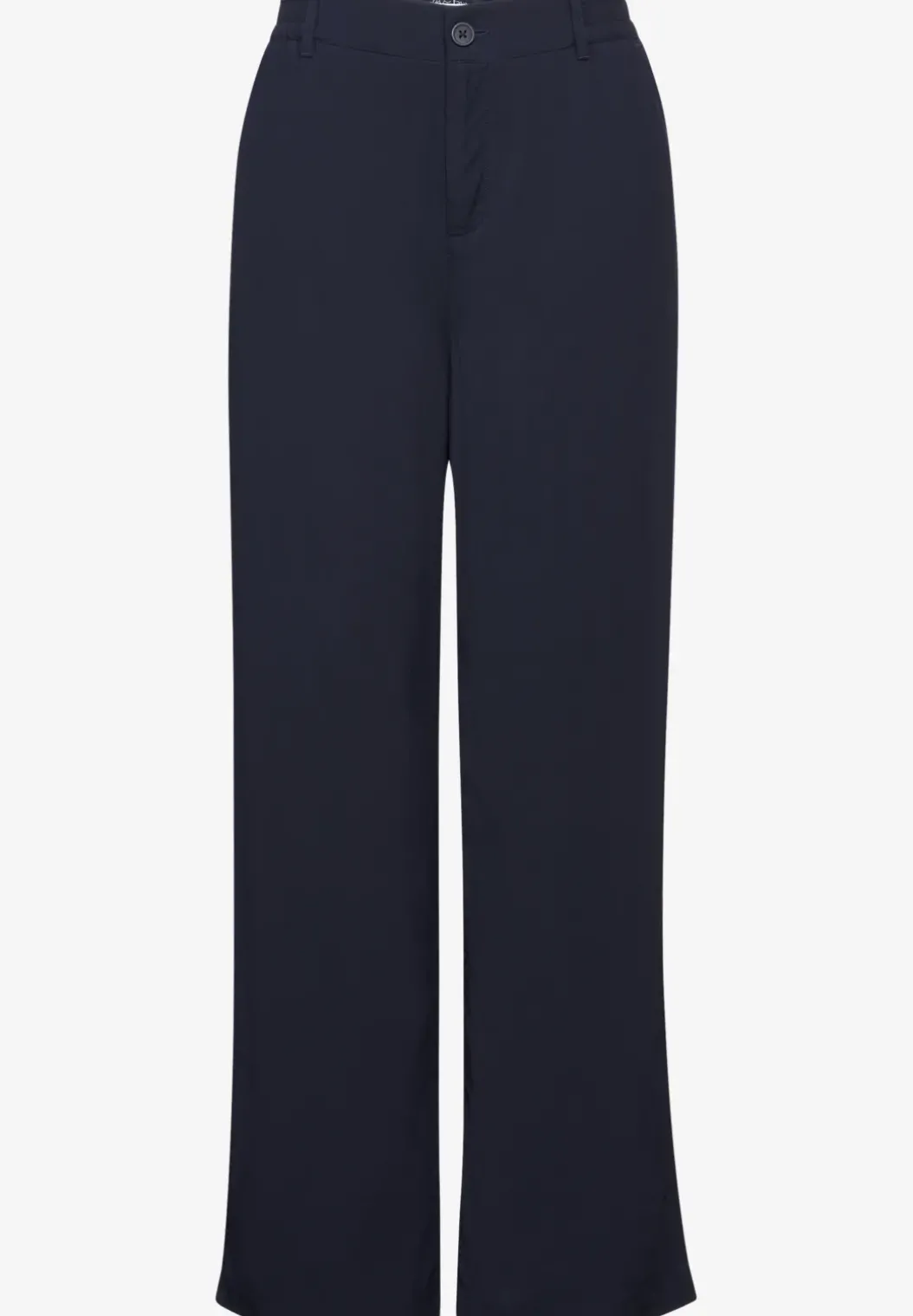 Loose fit viscose broek