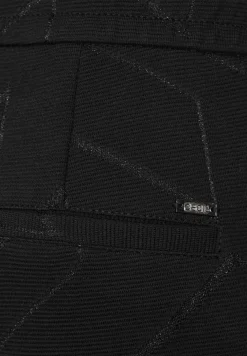 Loose-fit jacquard culotte