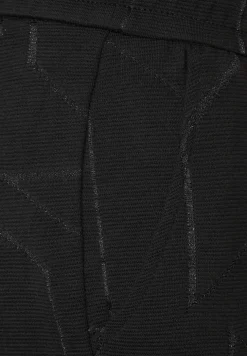 Loose-fit jacquard culotte
