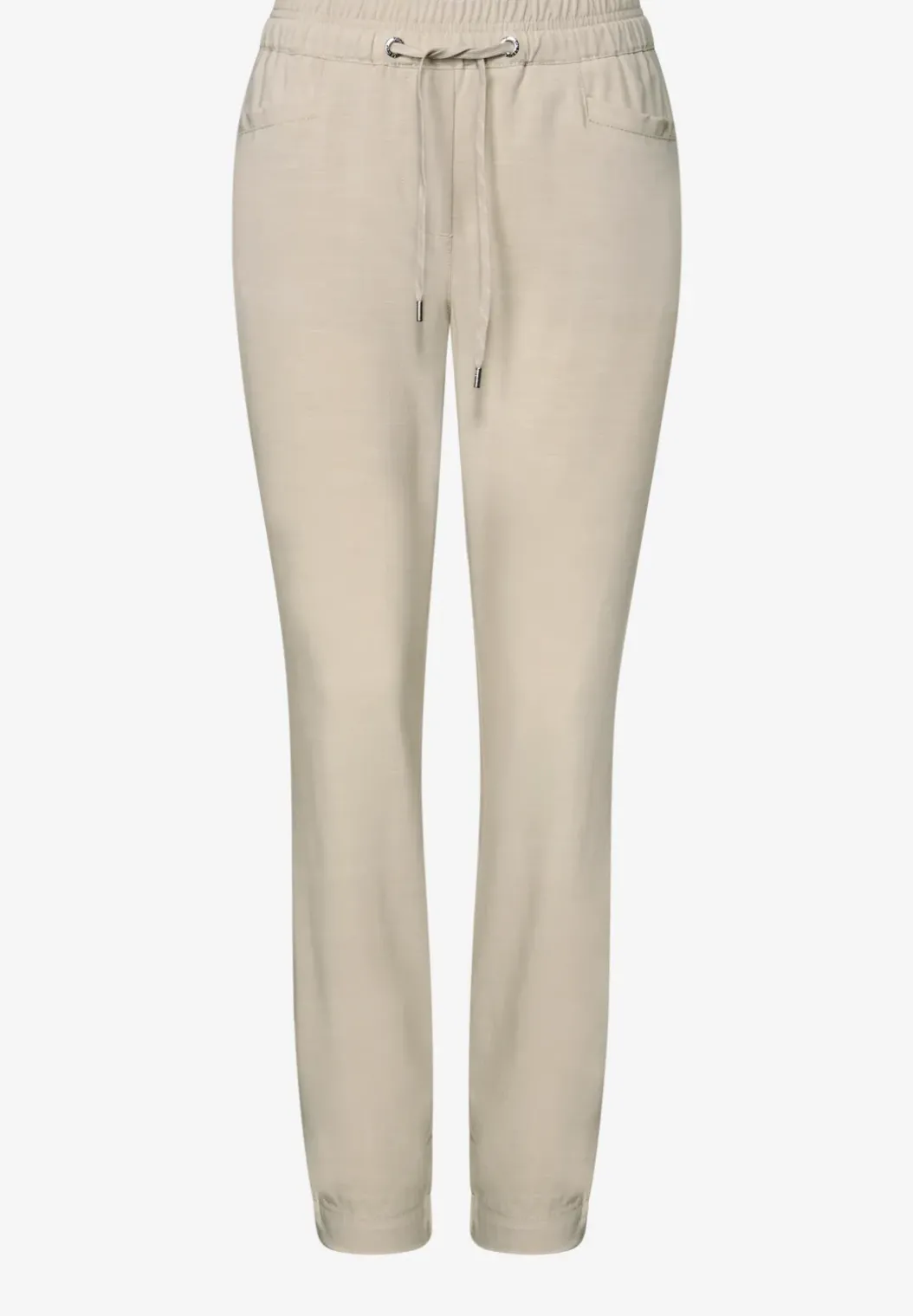 Loose Fit gemêleerde broek