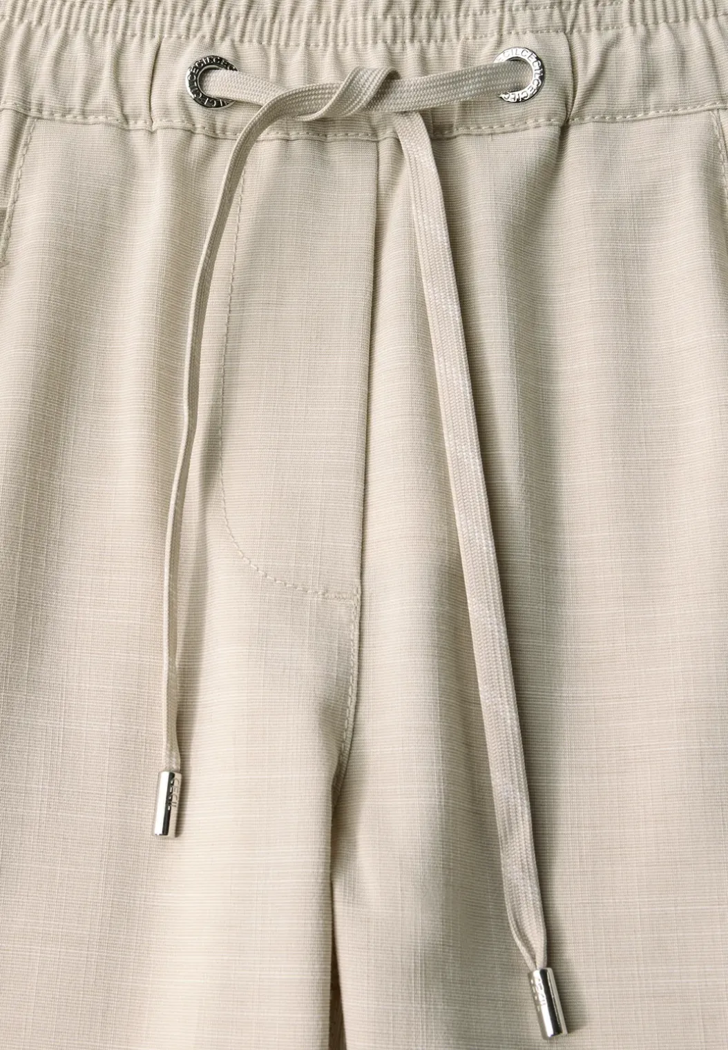 Loose Fit gemêleerde broek