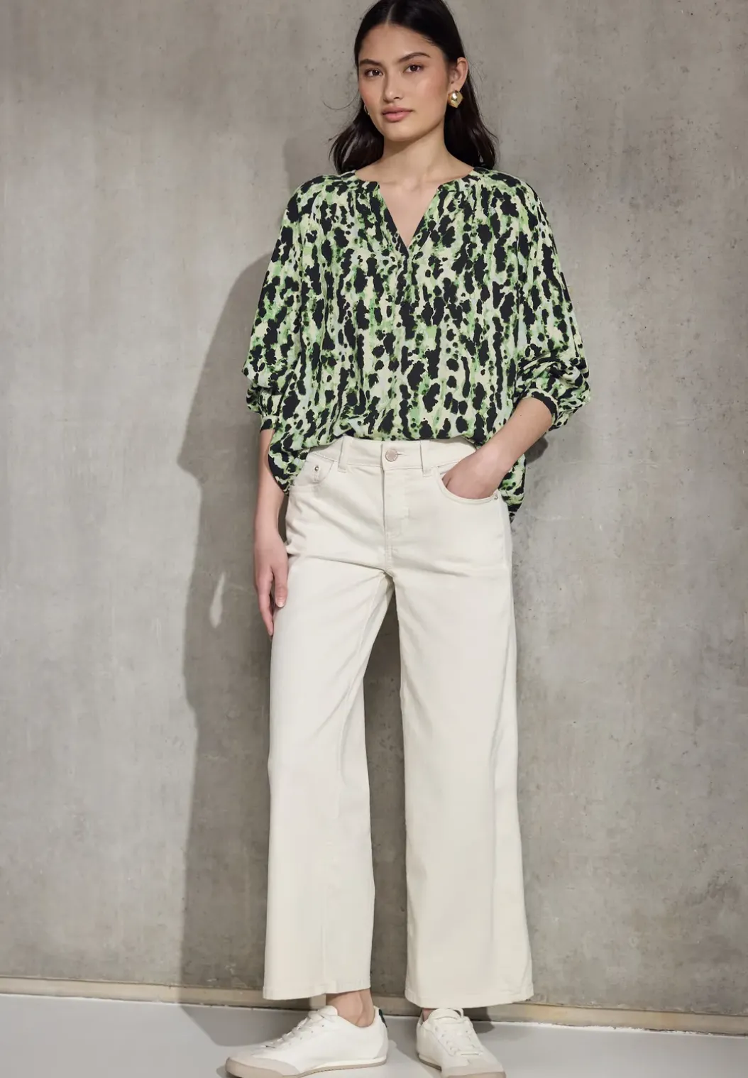 Losse raglan blouse