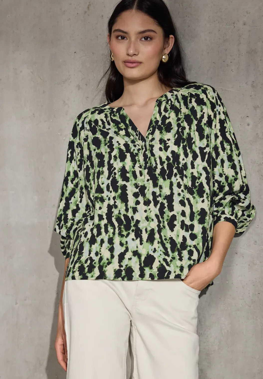 Losse raglan blouse