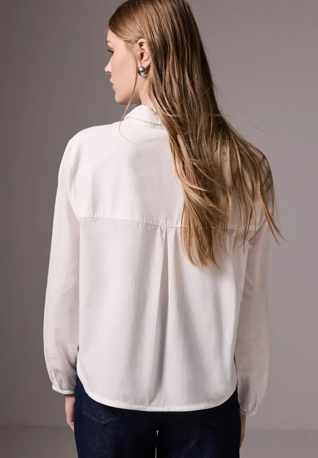 Losvallende blouse