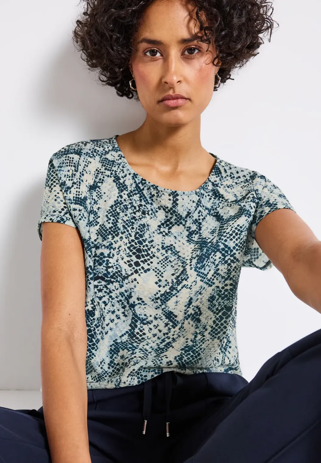 Materiaalmix Shirt
