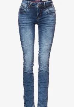 Mediumblauwe casual-fit jeans