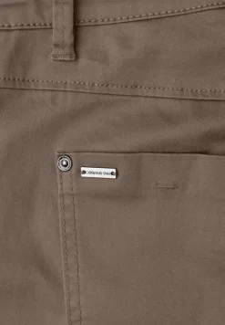 Mid Waist bermuda in satijnen look