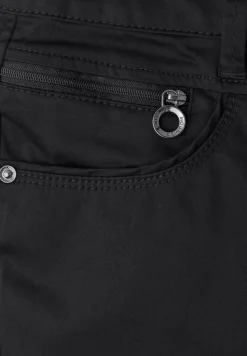 Mid Waist Bermuda in satijnlook