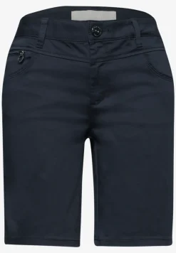 Mid Waist Bermuda in satijnlook