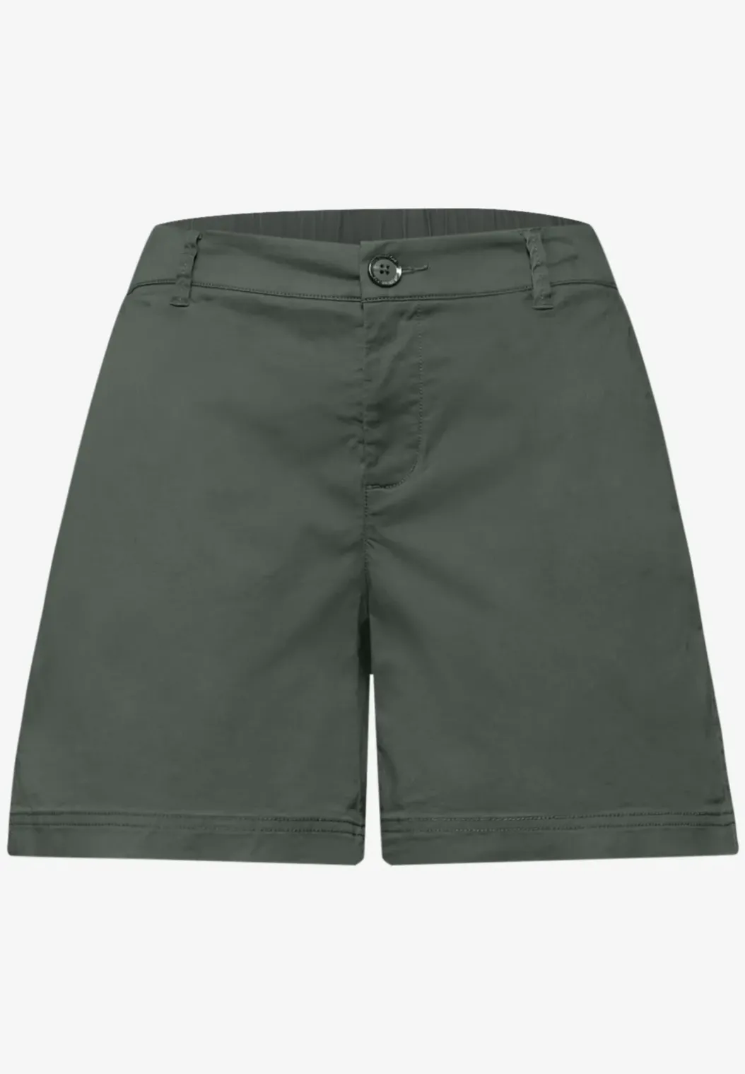Mid Waist chino shorts in een casual pasvorm