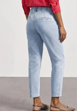 Mid Waist jeans in chino-look
