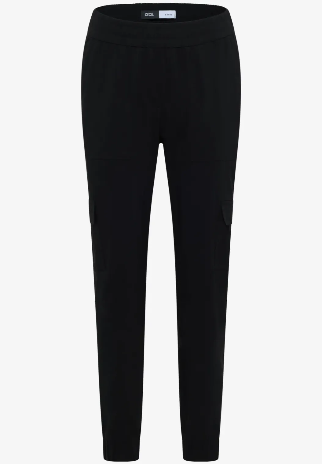 Mid Waist Slim Legs broek in cargo-look