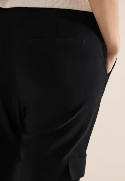 Mid Waist Slim Legs broek in cargo-look