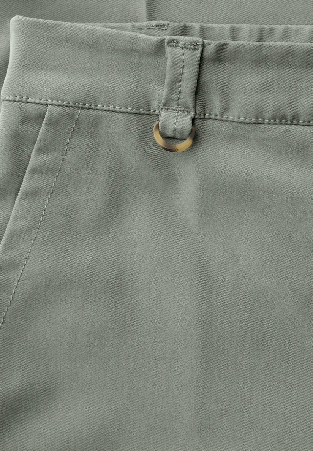 Mid Waist Slim Legs chino's in een casual fit
