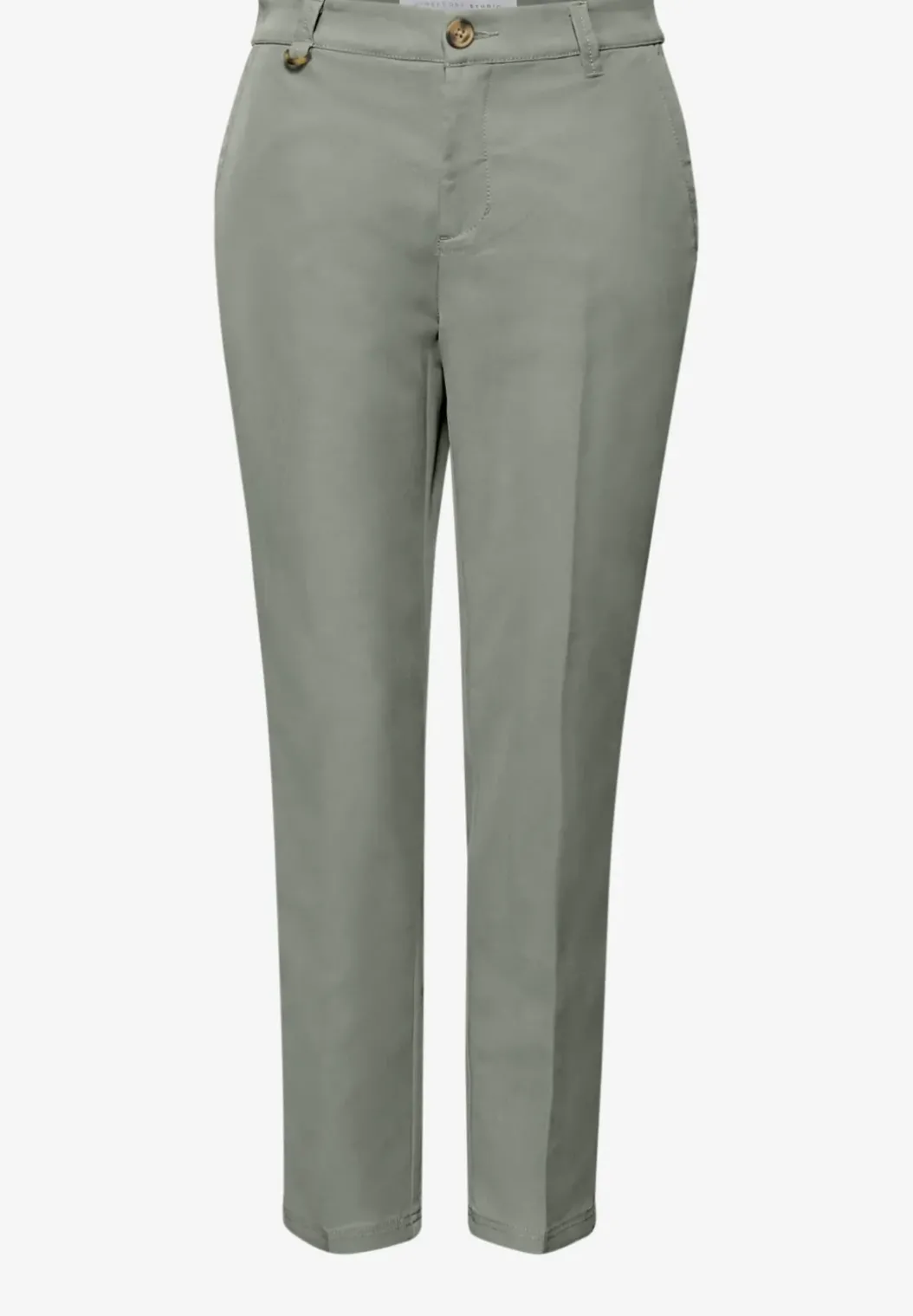 Mid Waist Slim Legs chino's in een casual fit
