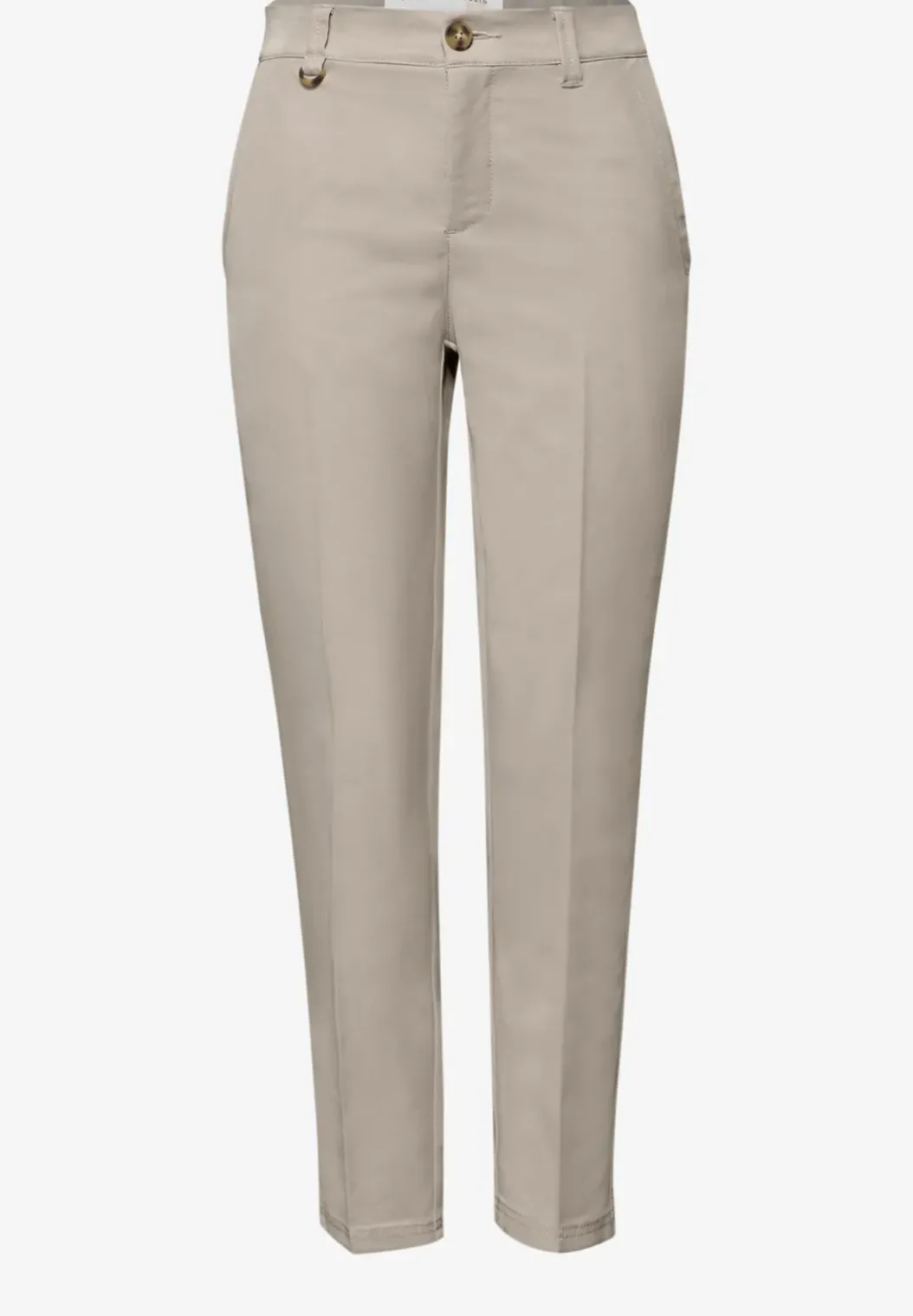 Mid Waist Slim Legs chino's in een casual fit
