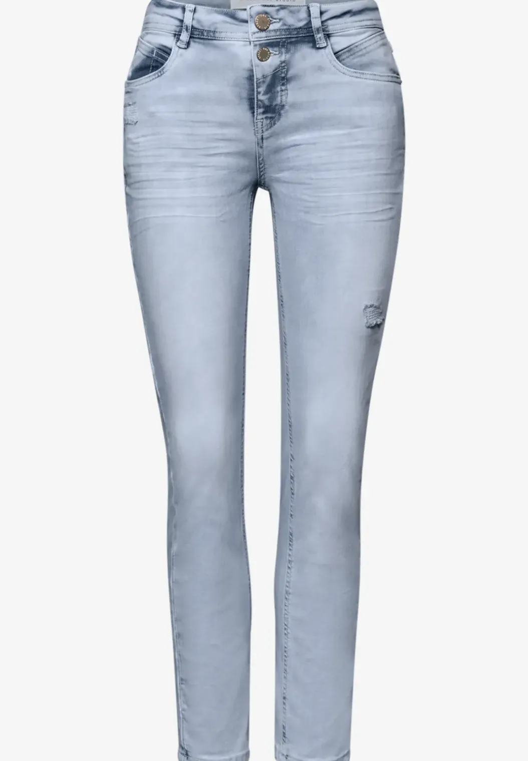Mid Waist Slim Legs jeans in casual fit